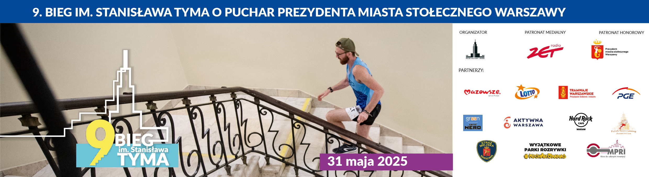 Baner Biegu Tyma 2025